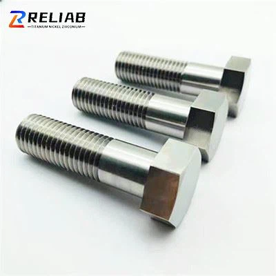 Hexagon head titanium bolts in stocks
